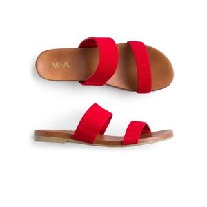 NWT • StitchFix Mia Jaden Elastic Sandals Size 7